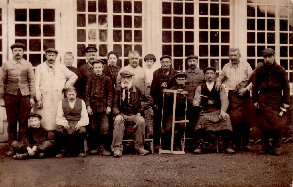 Les ouvriers de l'Usine Ducroquet