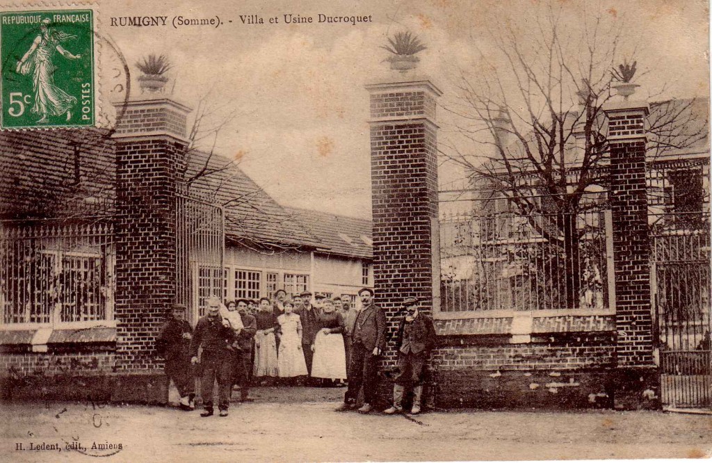 L'entrée de l'usine Ducroquet