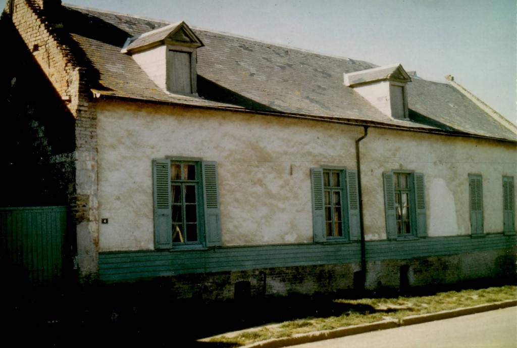 Rue du Quai, une maison non touchée par la guerre